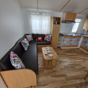 Salón con sofá cama